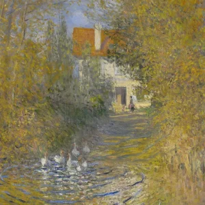 Los gansos (Claude Monet) Fine Artic