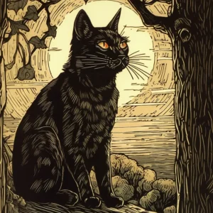 Lunar cat Fine Artic