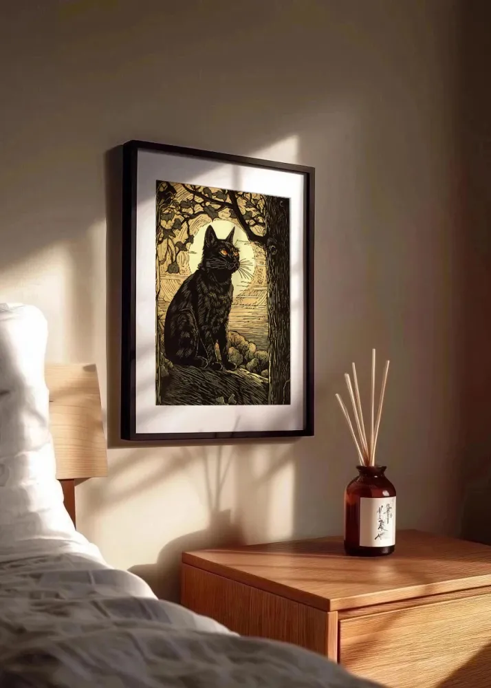 Lunar cat Fine Artic