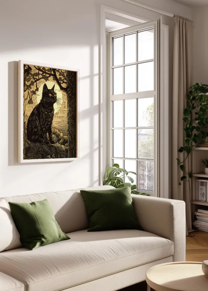 Lunar cat Fine Artic
