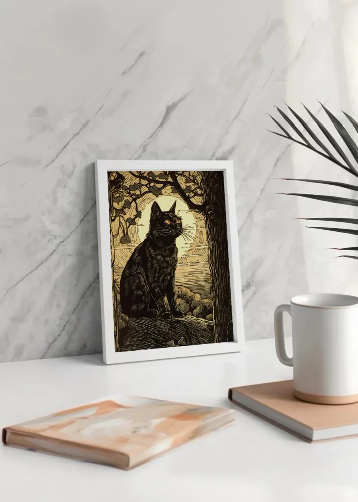 Lunar cat Fine Artic