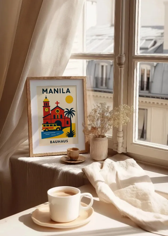 Manila Poster Bauhaus Fine Artic