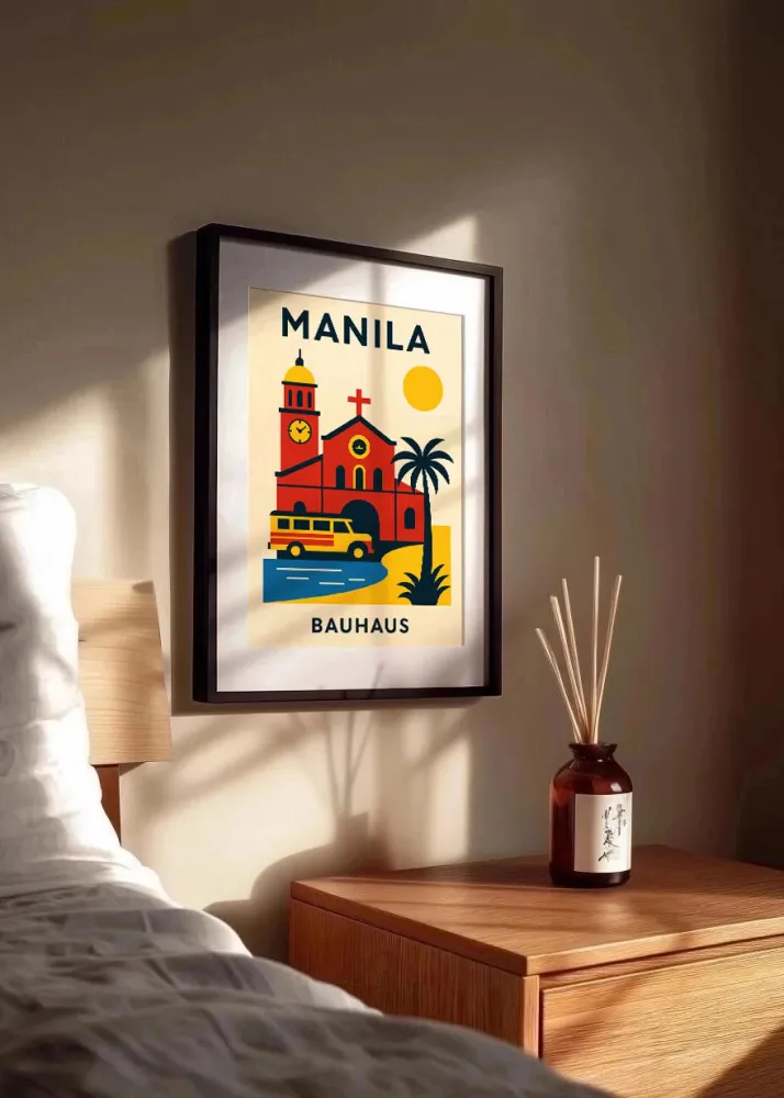 Manila Poster Bauhaus Fine Artic