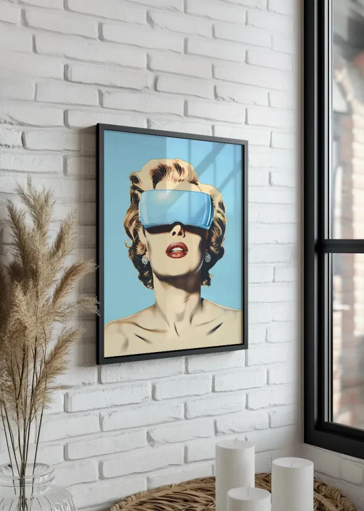 Marilyn de realidas virtual Fine Artic