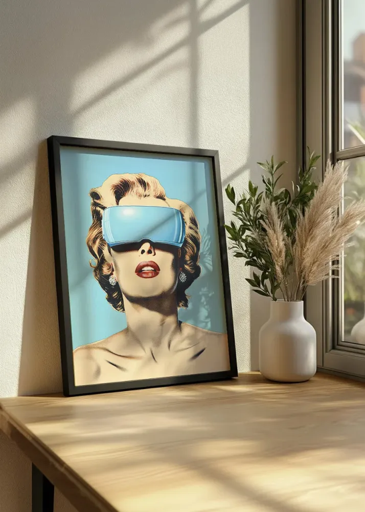 Marilyn de realidas virtual Fine Artic
