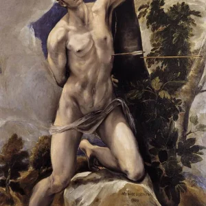El martirio de San Sebastián (El Greco) Fine Artic