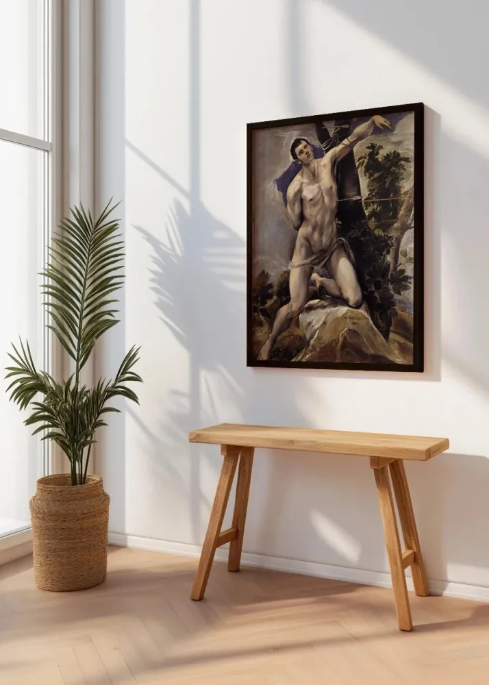 El martirio de San Sebastián (El Greco) Fine Artic