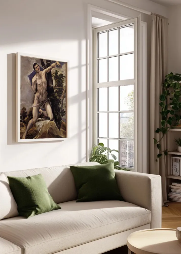 El martirio de San Sebastián (El Greco) Fine Artic