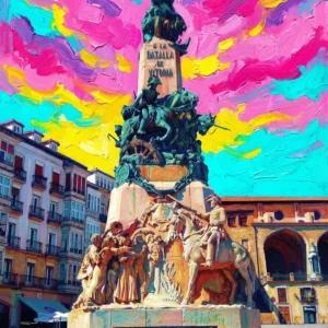 Monumento la Batalla de Vitoria - Fauvismo Fine Artic