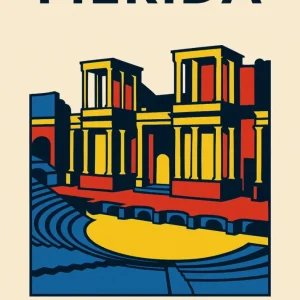 Mérida Poster Bauhaus Fine Artic