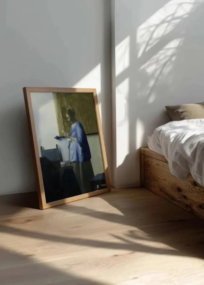 Mujer leyendo una carta (Johannes Vermeer) Fine Artic