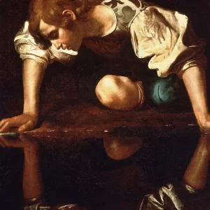 Narciso (Caravaggio) Fine Artic