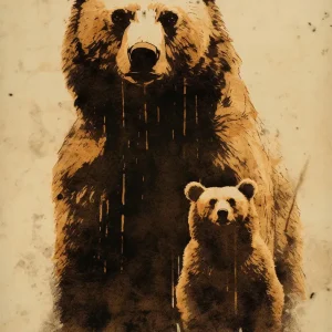 El oso peninsular Fine Artic