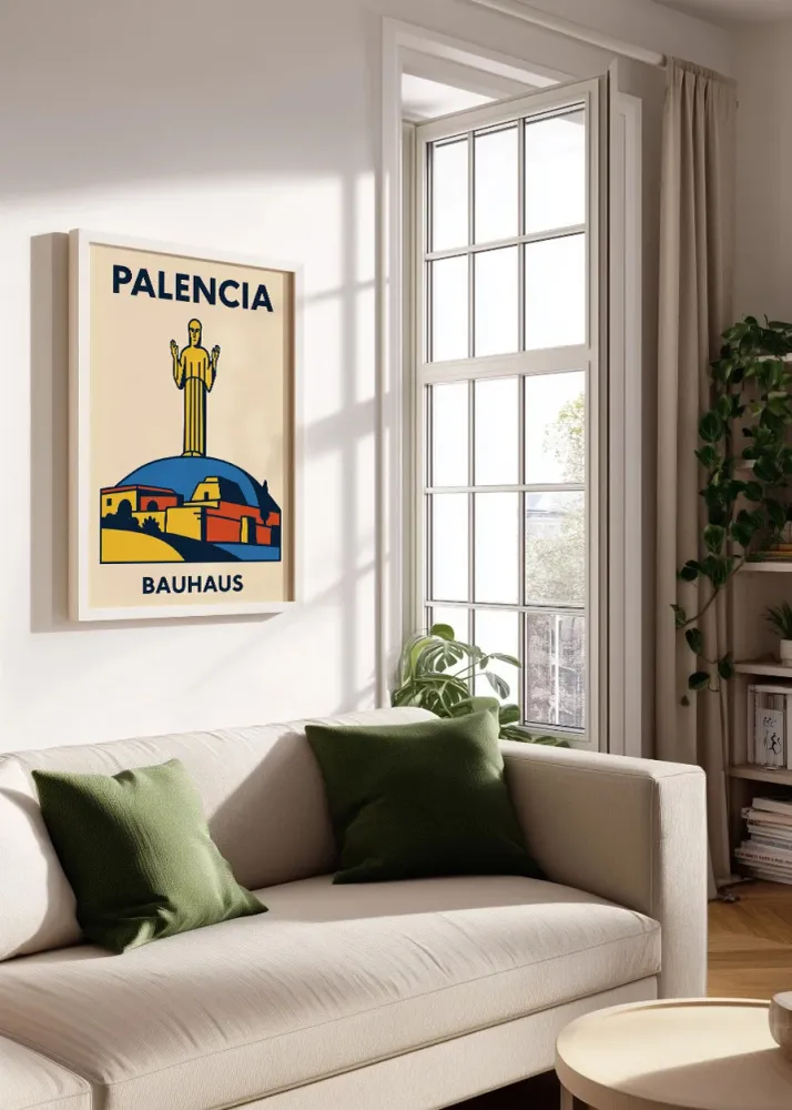 Palencia Poster Bauhaus Fine Artic