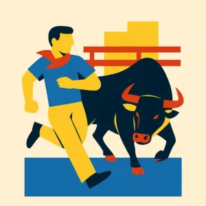 Pamplona Poster Bauhaus Fine Artic