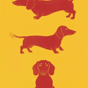 Perro salchicha Fine Artic