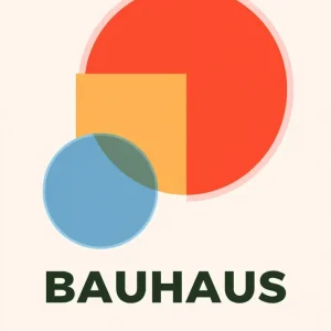 Poster Bauhaus 3 Fine Artic