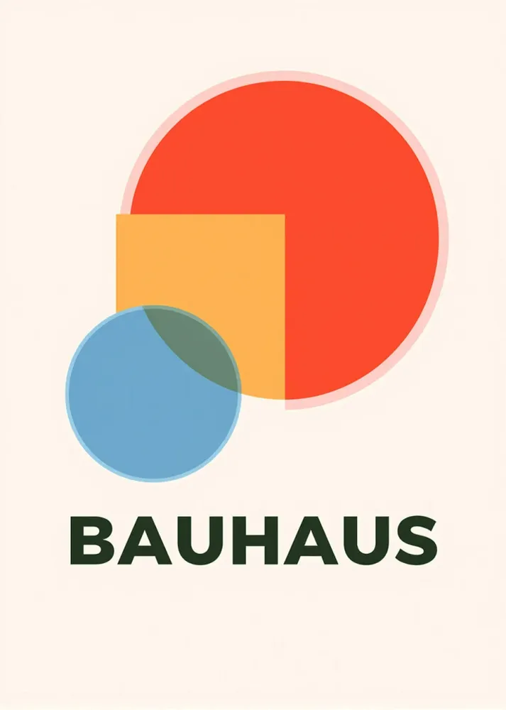 Poster Bauhaus 3 Fine Artic