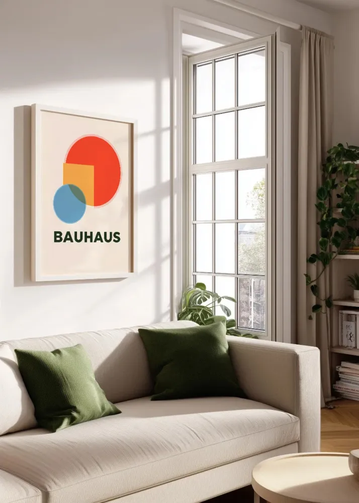 Poster Bauhaus 3 Fine Artic