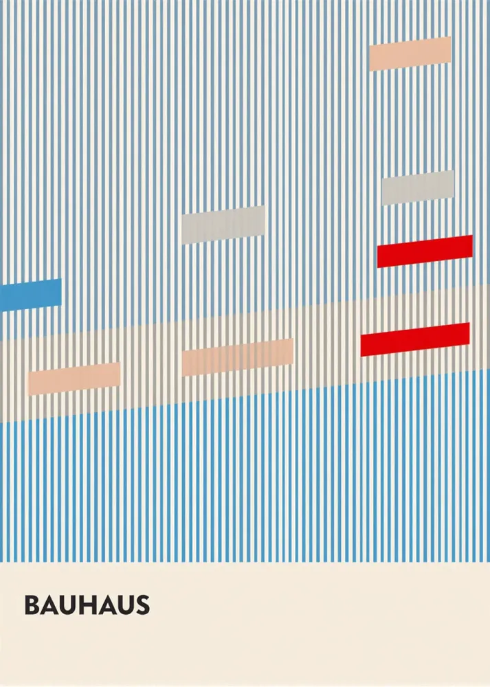 Poster Bauhaus 5 Fine Artic