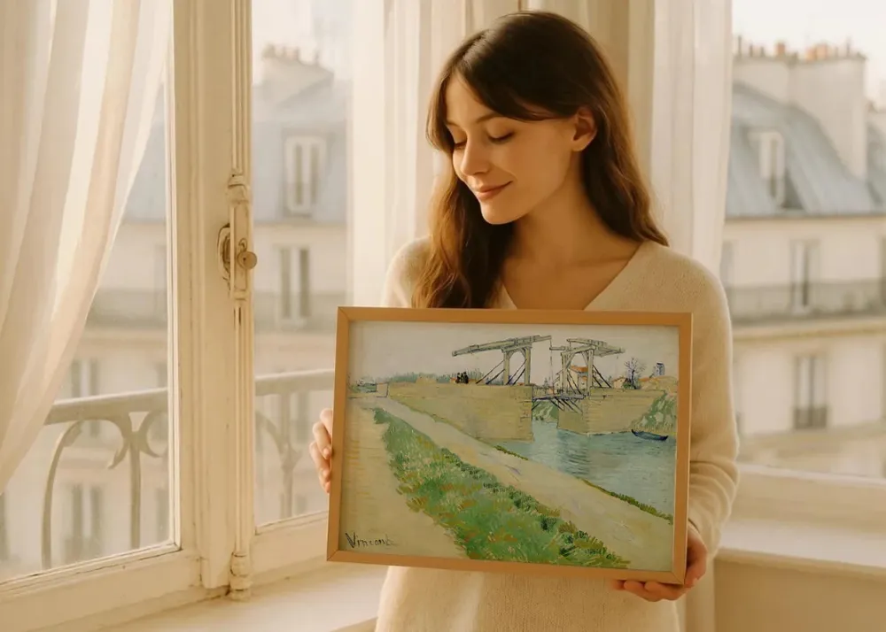 El puente Langlois (Van Gogh) Fine Artic