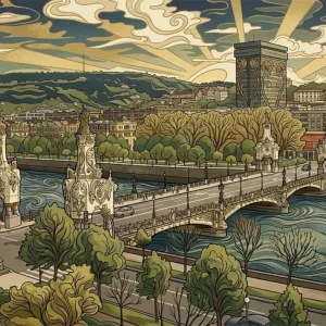 Puente de Marí Cristina - Art Nouveau Fine Artic