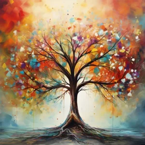 El árbol de la vida plena Fine Artic