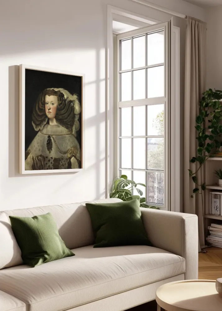 La reina Mariana de Austria (Diego Velázquez) Fine Artic