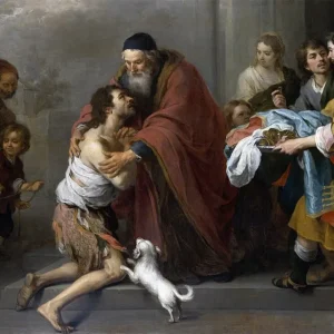 El retorno del hijo pródigo (Murillo) Fine Artic