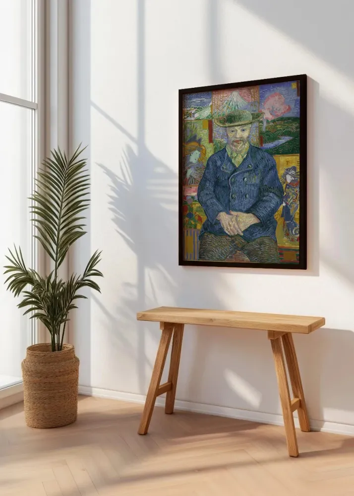 Retrato de Pere Tanguy (Van Gogh) Fine Artic