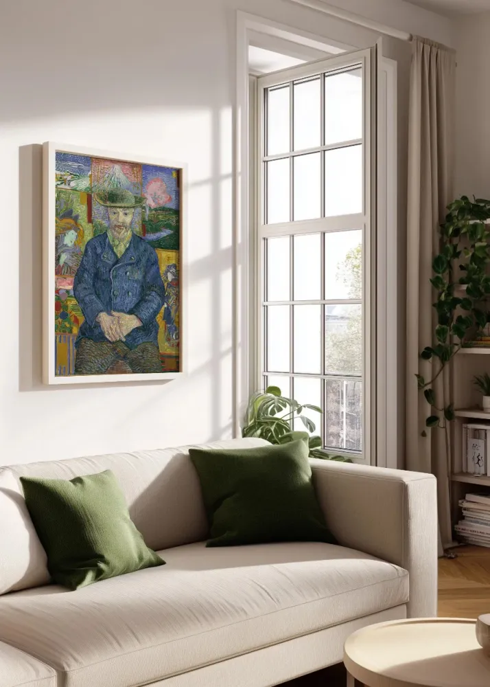 Retrato de Pere Tanguy (Van Gogh) Fine Artic