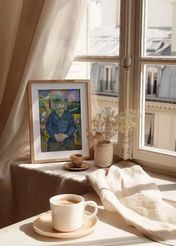 Retrato de Pere Tanguy (Van Gogh) Fine Artic
