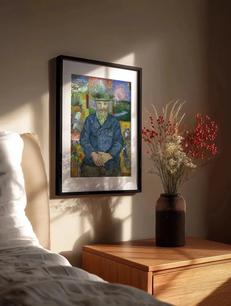 Retrato de Pere Tanguy (Van Gogh) Fine Artic
