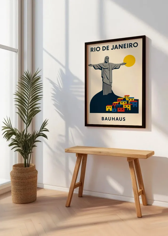 Rio de Janeiro Poster Bauhaus Fine Artic