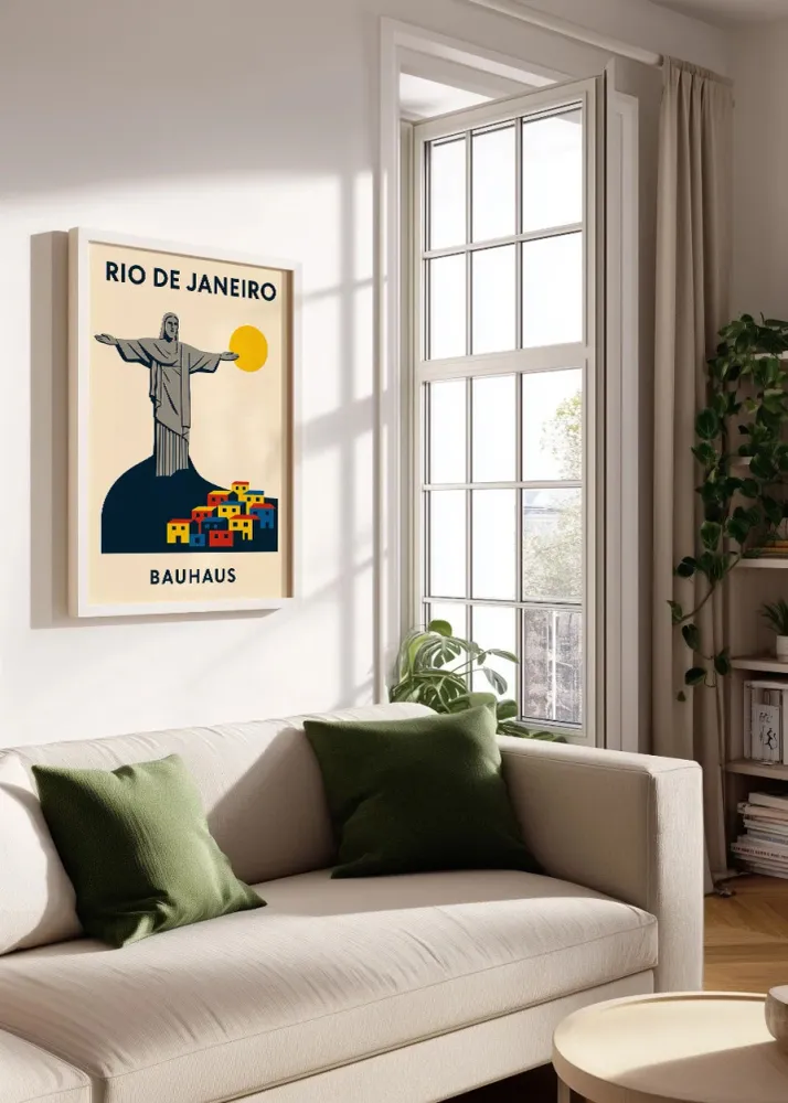 Rio de Janeiro Poster Bauhaus Fine Artic