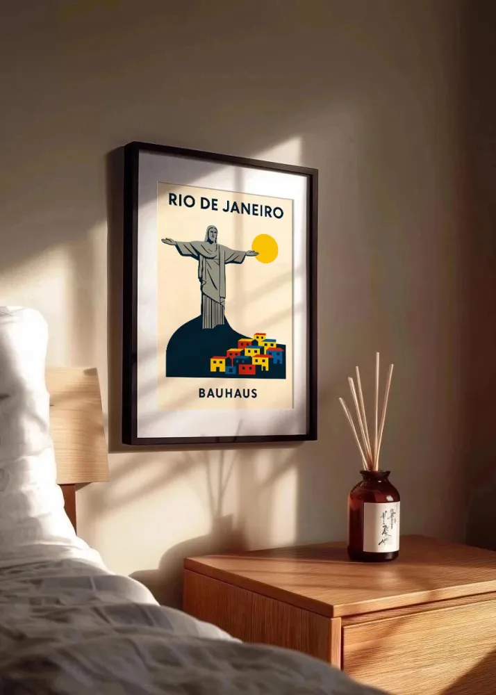 Rio de Janeiro Poster Bauhaus Fine Artic