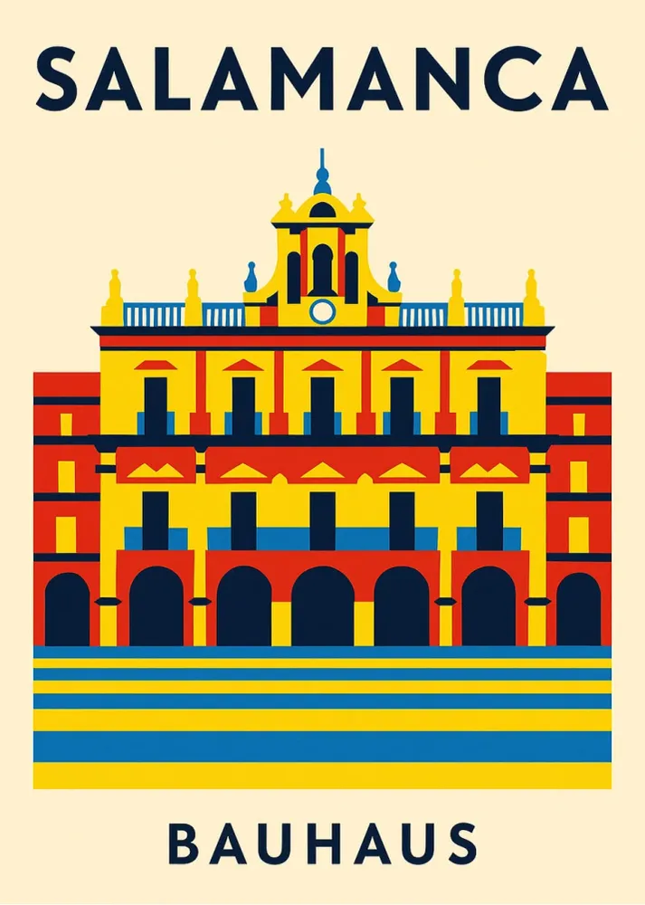 Salamanca Poster Bauhaus Fine Artic