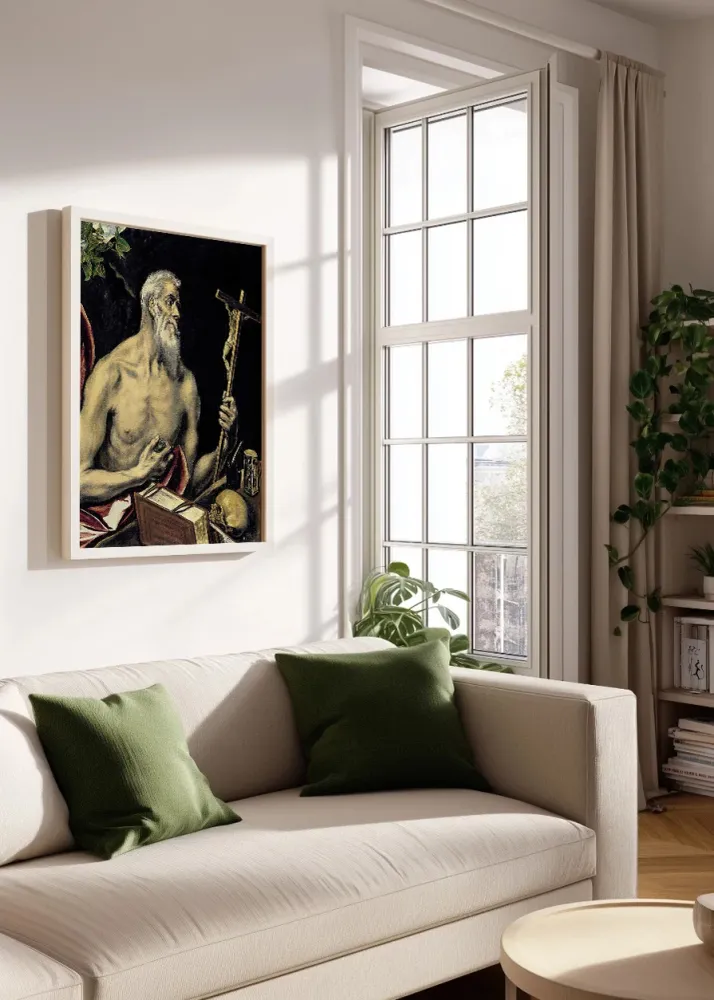 San Jerónimo penitente (El Greco) Fine Artic