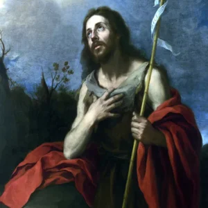 San Juan Bautista en el Desierto (Murillo) Fine Artic