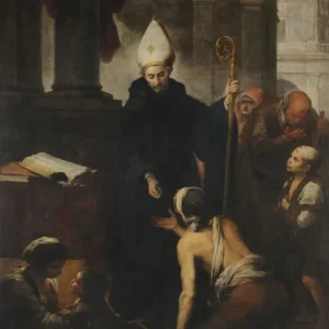 Santo Tomás de Villanueva (Murillo) Fine Artic