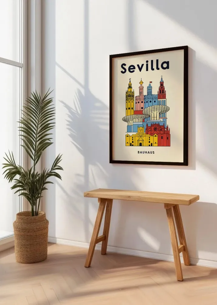 Sevilla Poster Bauhaus Fine Artic