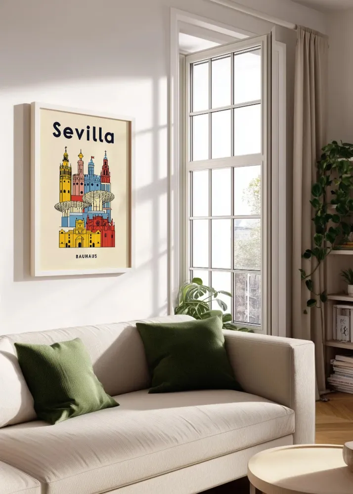 Sevilla Poster Bauhaus Fine Artic