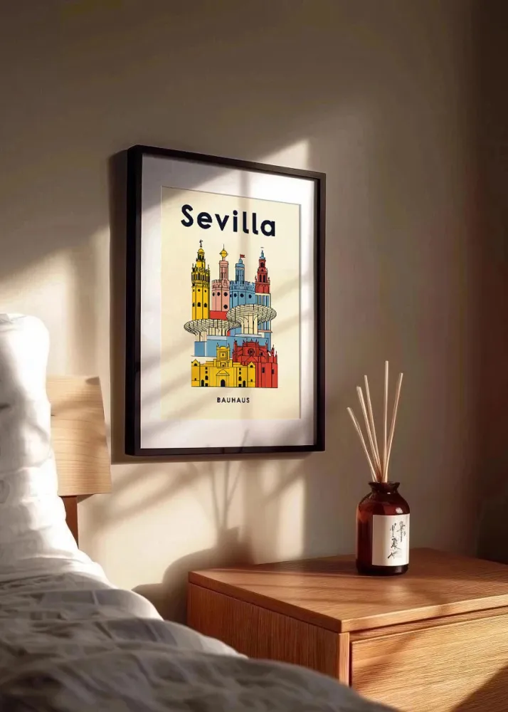 Sevilla Poster Bauhaus Fine Artic