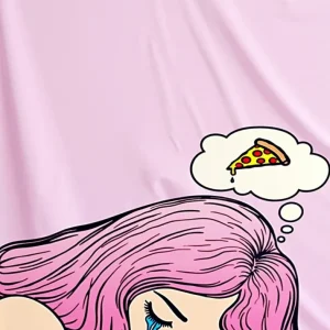 Soñando con pizza Fine Artic