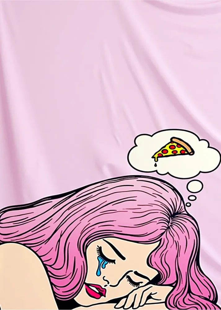 Soñando con pizza Fine Artic