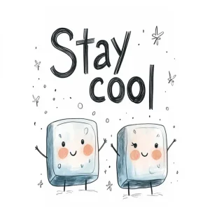Stay cool - cubitos de hielo Fine Artic