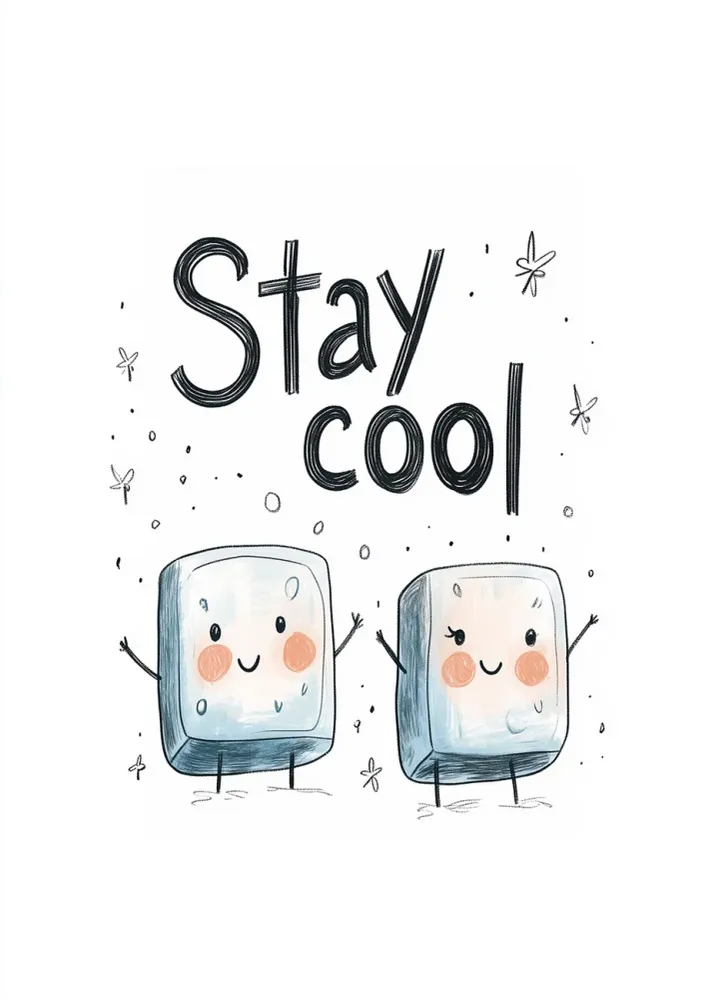 Stay cool - cubitos de hielo Fine Artic