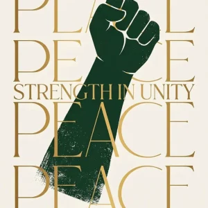 Strength unity power peace Fine Artic