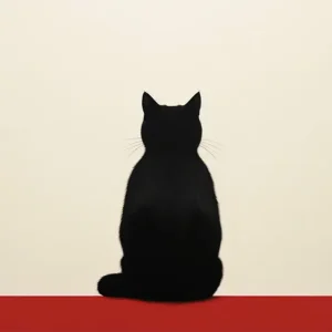 Thinking cat Fine Artic