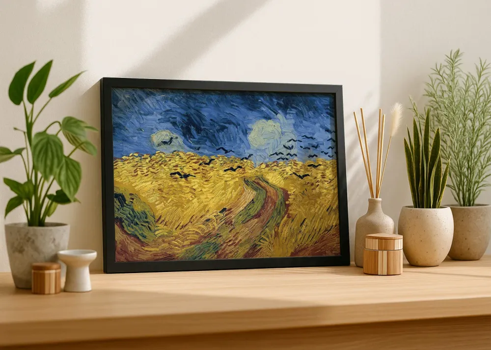 Trigal con cuervos (Van Gogh) Fine Artic